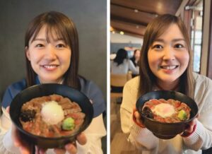 水卜麻美　尾崎里紗　仲良し　画像①